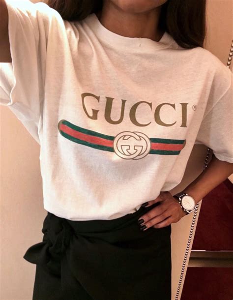 gucci tee shirt women|Gucci T.